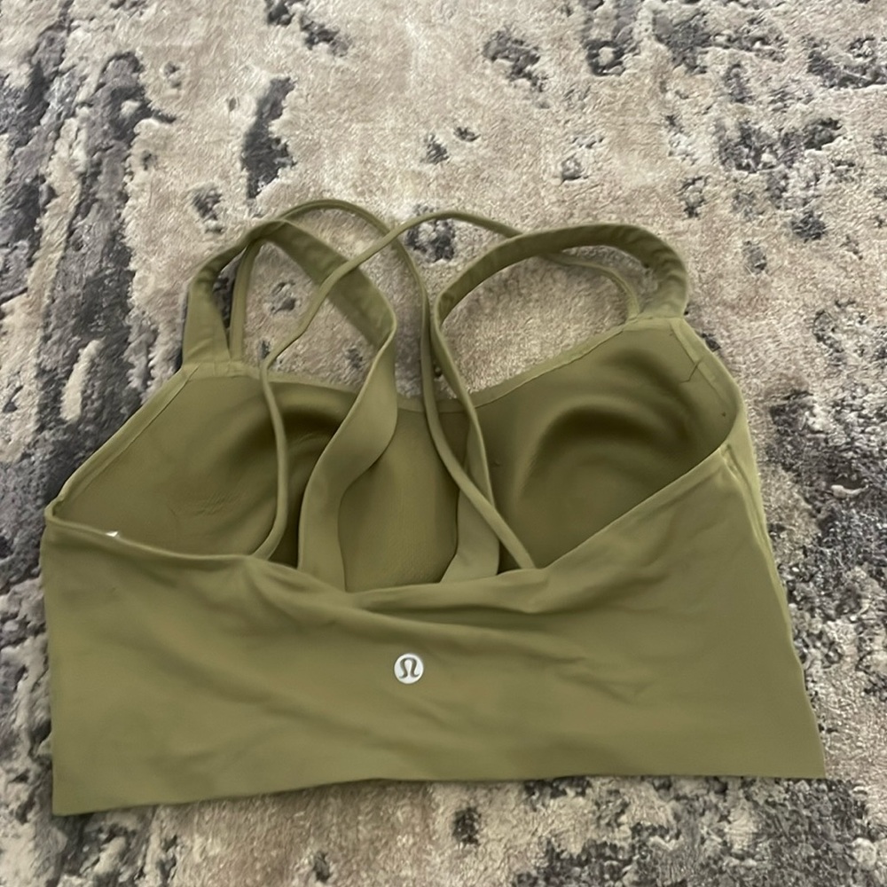 Lululemon bra size 8 green